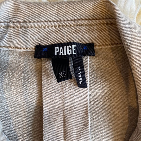 Paige Cropped Pacey Denim Jacket - Picture 2 of 6